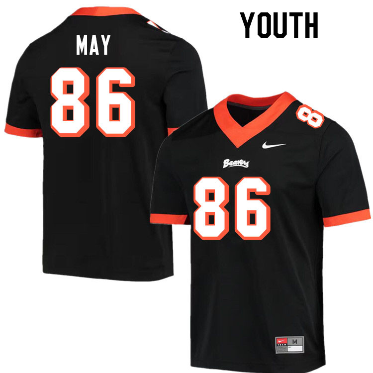 Youth #86 Ty May Oregon State Beavers College Football Jerseys Stitched-Throwback